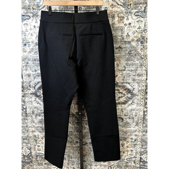 Spanx Womens Black Ankle Pant Size 1X Classic Backseam Ponte Stretch Leggings - Picture 2 of 12